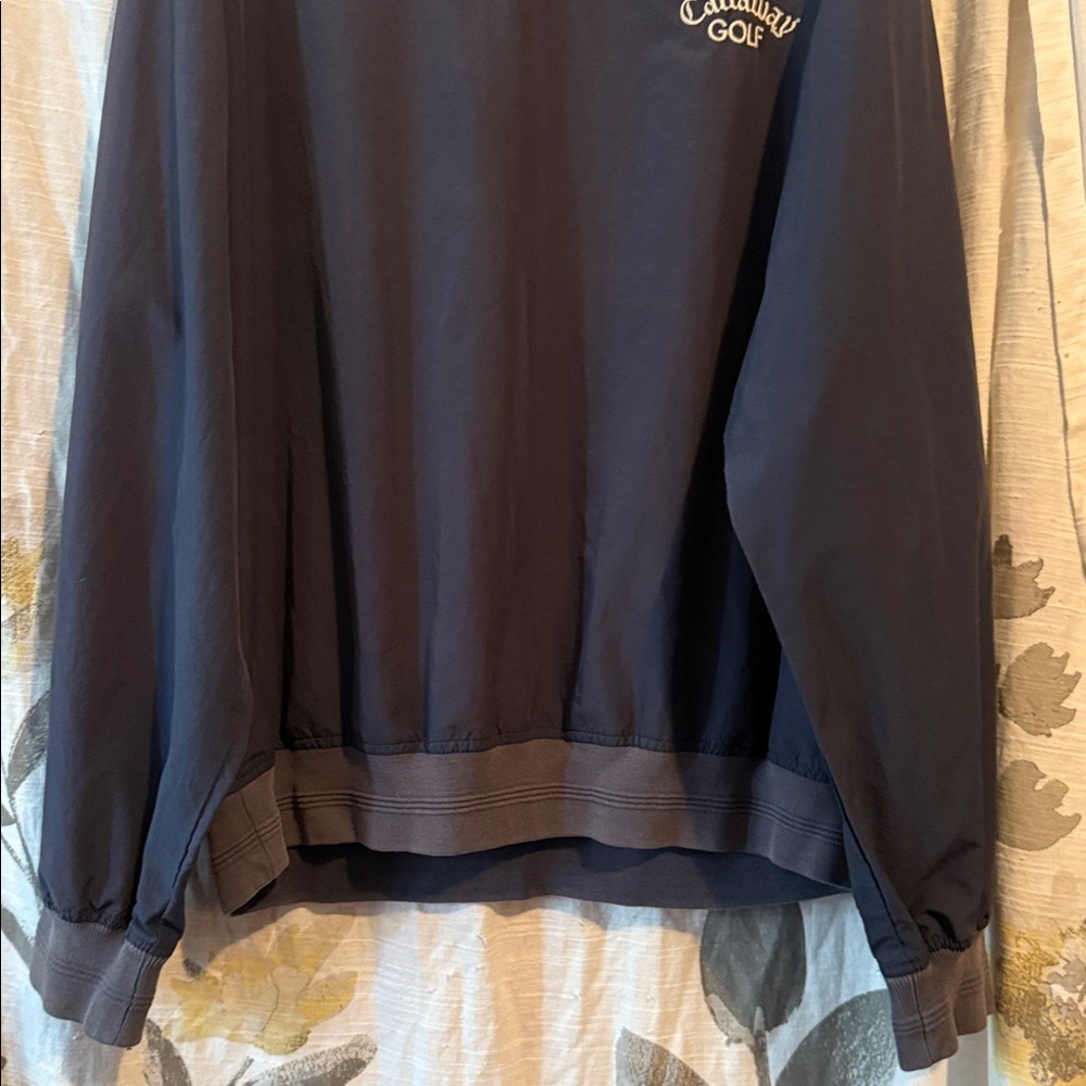 Callaway Gold Men's Blue V Neck Sweater in XL - Picture 6 of 9